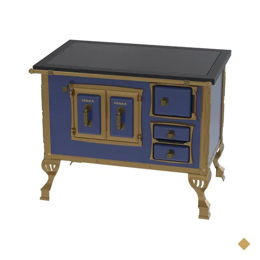 Fogao a Lenha Venax GII n 2 Colonial Premium Azul SE