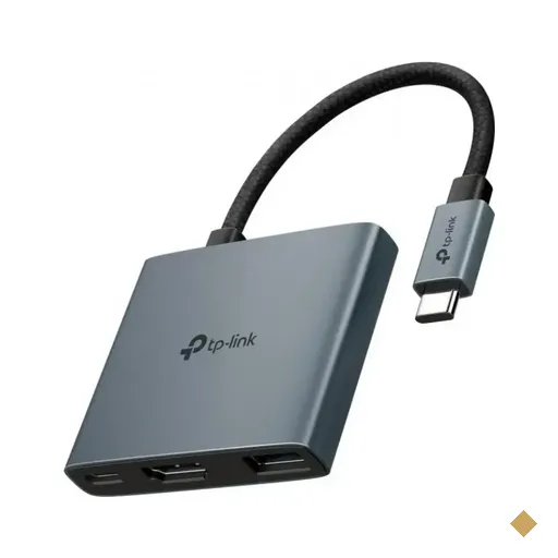 Hub TP-Link UH3020C, 3 em 1 (HDMI, USB 3.0, USB-C PD 100W) USB-C, USB 3.0