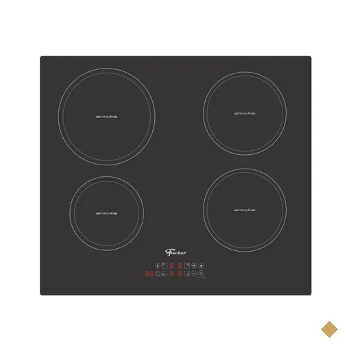 Cooktop de Indução 4 Bocas Vitrocerâmico Fischer