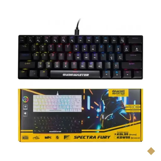 Teclado Mêcanico K-Mex Spectra Fury Switch Blue - KBL88