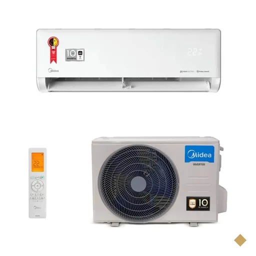 Ar condicionado Inverter Midea AI Ecomaster12000 Btus Frio Wi-Fi 220v R-32