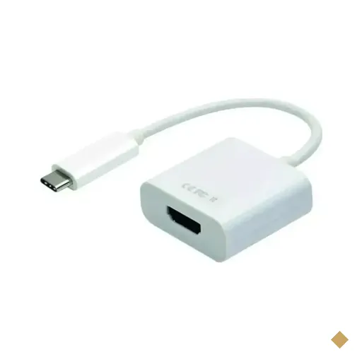 Cabo Adaptador USB Tipo-C Macho Para HDMI Fêmea - NWT
