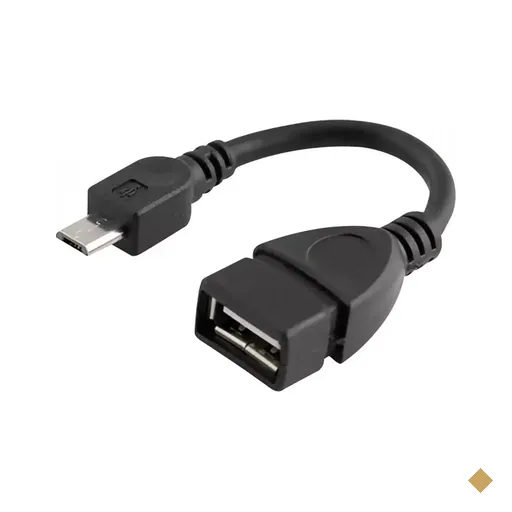 Cabo Conversor USB Tipo-A (F) x Micro USB (M) OTG - Storm