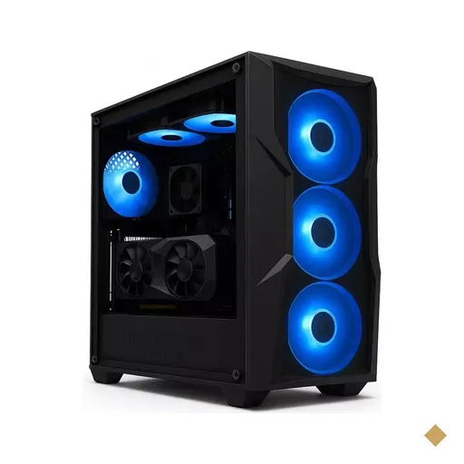 PC Gamer Bullet 3X PRO - i5 Edition (Intel Core i5-12400F 6-Core, 32GB (2x16GB)…