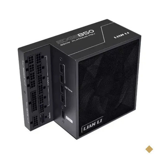 Fonte Lian Li EDGE 850W Full Modular ATX12V v3.1 EG0850 Black 80 PLUS Platinum