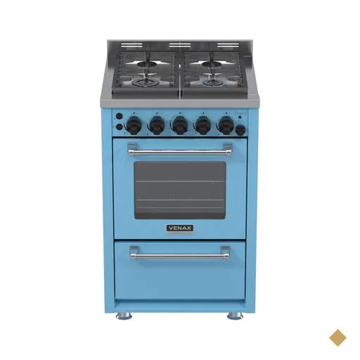 Fogao a Gas 4 Bocas Venax Temis Azul 127V