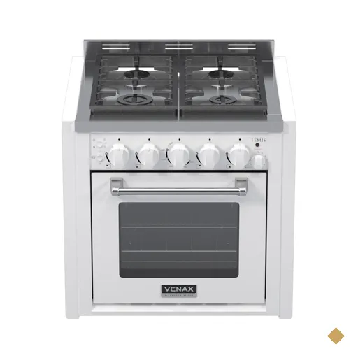 Fogao a Gas de Embutir 4 Bocas Venax Temis Branco 127V