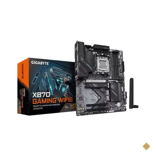 Placa Mãe Gigabyte X870 GAMING WIFI6 (Socket AM5/AMD X870E/DDR5/M.2/Wi-Fi 6)