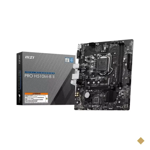 Placa Mãe MSI PRO H510M-B II (Intel H470/LGA 1200/M.2)
