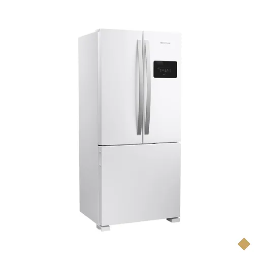 Geladeira Frost Free French Door 3 Portas Branca Brastemp - BRO85MB