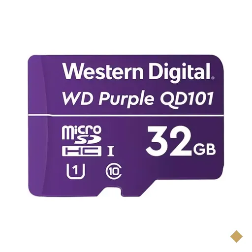 Cartão Western Digital Purple 32GB microSDXC Card (Classe 10) - 4600162
