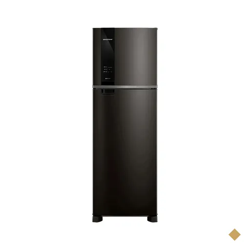 Geladeira Preta Brastemp Frost Free Duplex 415 Litros - BRM52ME