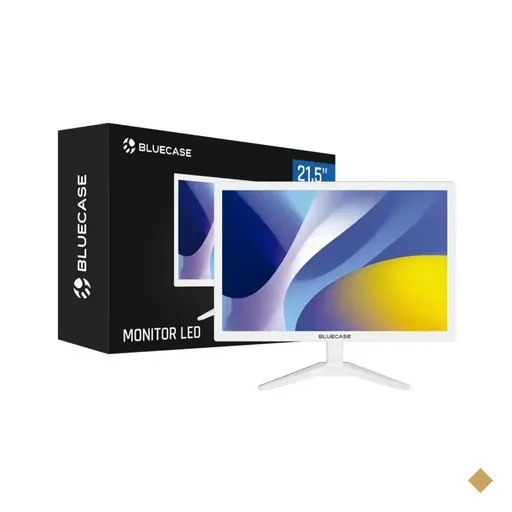Monitor Bluecase 21,5″ LED (1920x1080, HDMI, 75Hz) Branco