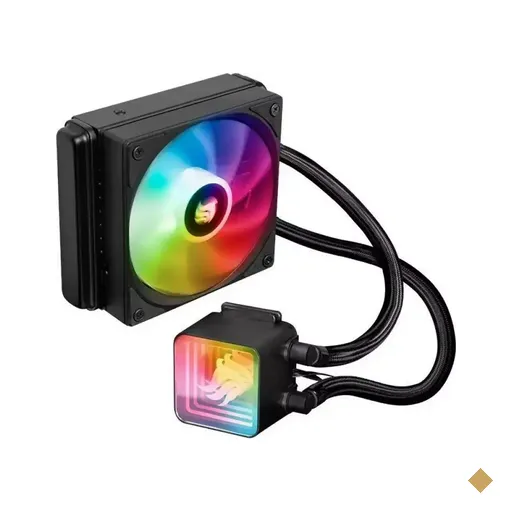 WaterCooler Aqua 120S, 120mm, ARGB, Intel/AMD, Preto
