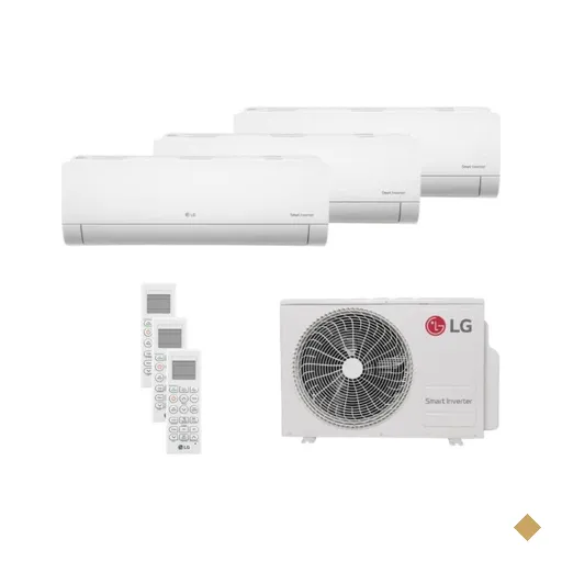 Ar Condicionado Tri Split LG 24000 BTUs (HW 3x09K) Quente e Frio Inverter 220V…