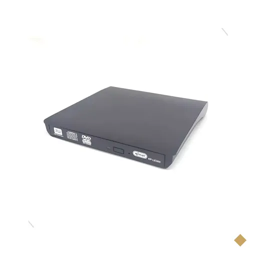 Gravador de DVD Externo Slim USB 3.0 Preto - Knup