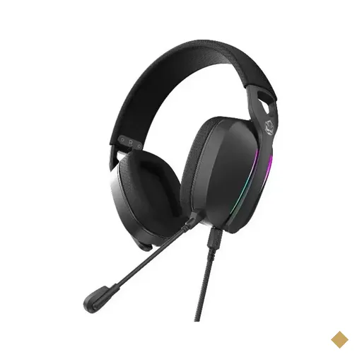 Headset Gamer PCYes Nowy Black Vulcan USB - Preto