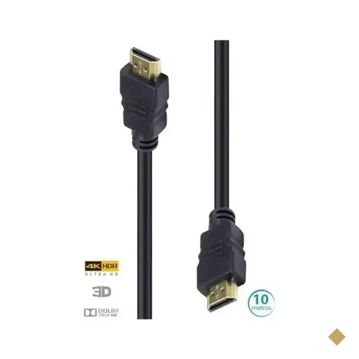 Cabo HDMI 2.0 4K, Ultra HD, 10 metros - Vinik