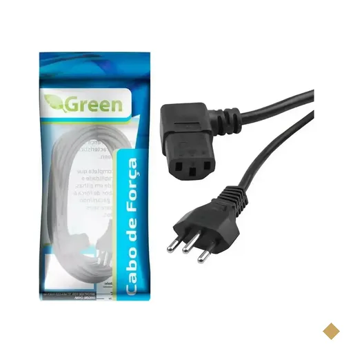 Cabo de Força 3m, 90 graus, NBR14136 - uGreen