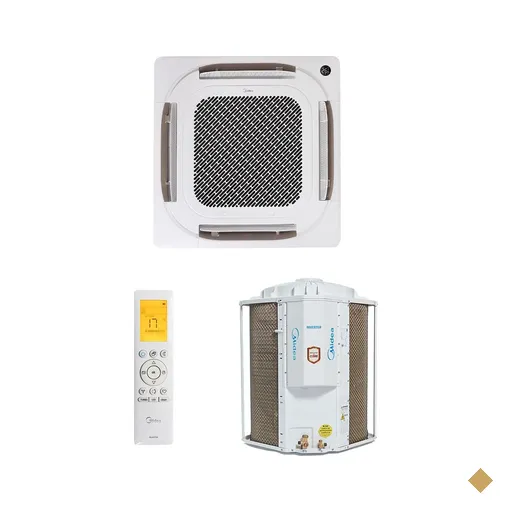 Ar Condicionado Split Cassete 4 Vias - Inverter R-32 - Midea - 24.000 BTUs -…
