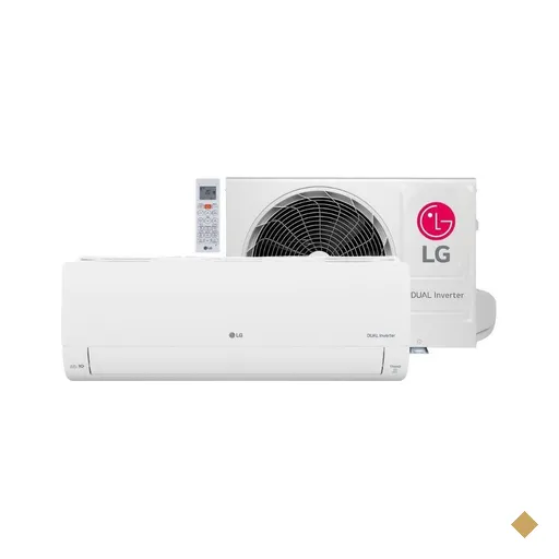 Ar Condicionado LG DUAL Inverter AI Voice 24000 BTUs Quente e Frio 220V S3