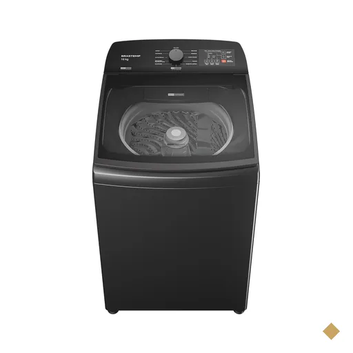 Máquina de Lavar Brastemp 16Kg Cinza Platinum com Ciclo Tira Manchas Advanced…