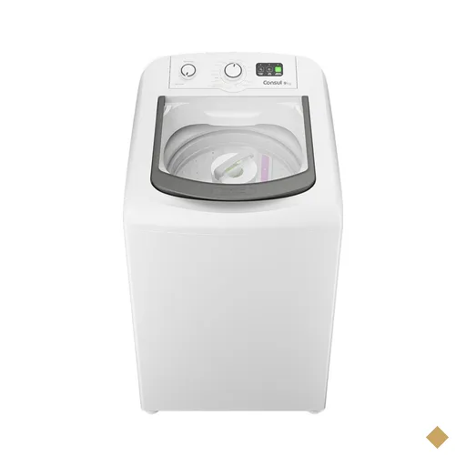 Máquina de Lavar Consul 9kg Branca com Dosagem Econômica