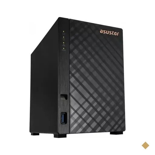 Storage Asustor AS1202T Drivestor 2 Gen2, Quad-Core 1.7GHz, 1GB DDR4, 1 x…