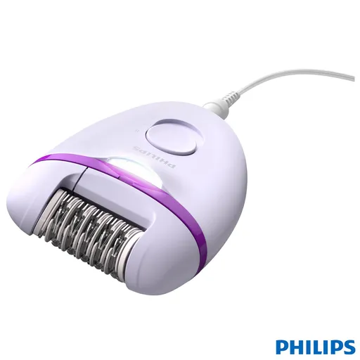 Depilador Philips Satinelle Essential para uso Seco com 02 Velocidades Roxo +…