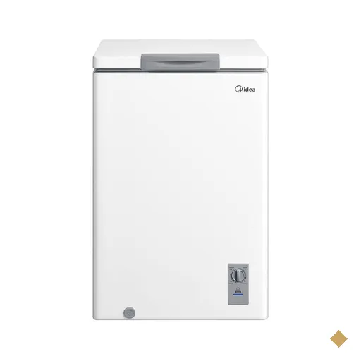 Freezer Midea Horizontal 100L 1 Porta Branco Bivolt (MDRC151FZD013)