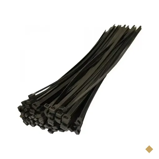 Abraçadeira Nylon 4,8x300mm Preta Storm (100 unidades)