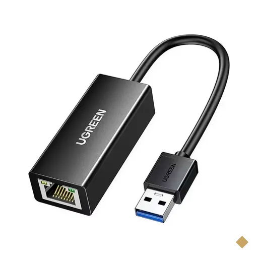 Adaptador Ugreen CR111 Ethernet Gigabit USB 3.0 para RJ-45