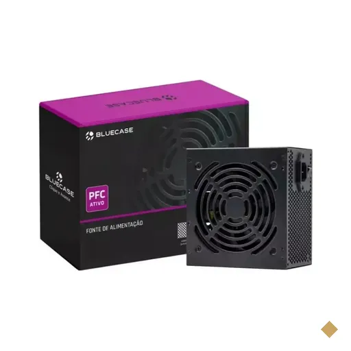 Fonte Bluecase 500W PFC Ativo ATX12V BLU500-PFCPS2