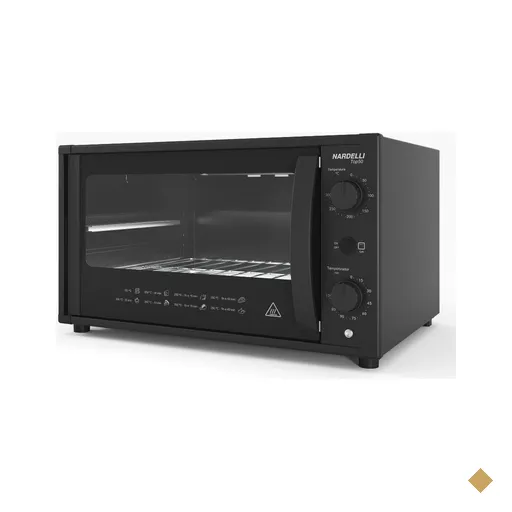 Forno Nardelli Elétrico Bancada Top 50 Black 50L 127V
