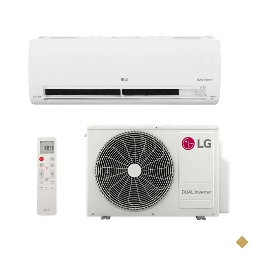Ar Condicionado Split Hi Wall - Inverter R-32 - LG - Dual Voice + AI - 9.000…