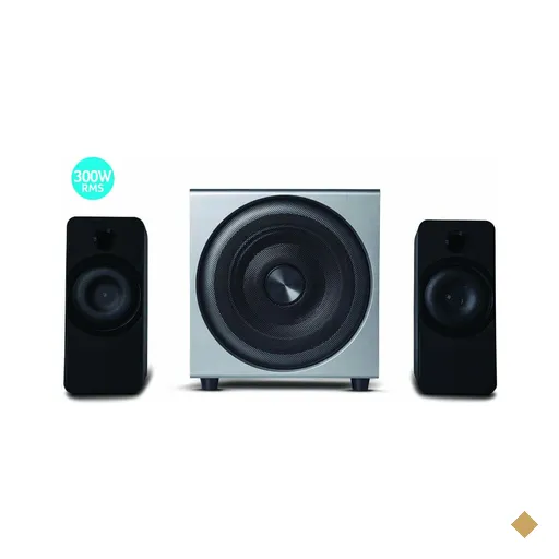 Caixas de Som 2.1 c/ Subwoofer 30w Rms Alimentação Bivolt Conexão P2…