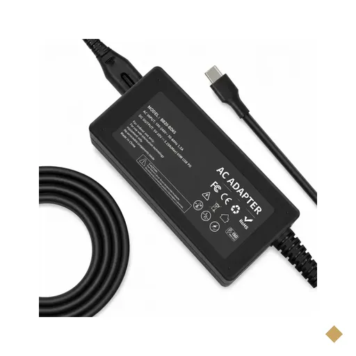Fonte Carregador para Notebook USB-C 5V-20V 3.25A 65W (Pino USB-C)