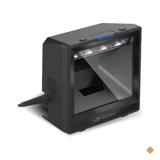 Leitor de Código de Barras C3Tech 1D/2D USB - LB-D2000BK