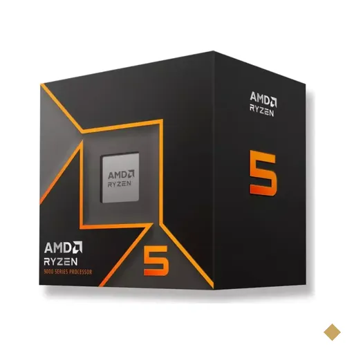 Processador AMD Ryzen 5 9600 6-Core 3.8GHz (5.2GHz Max Boost, AM5, 38MB Cache…