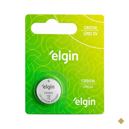 Bateria de Lítio Elgin CR2016 3V, Formato Botão, 1 Unidade - 82191