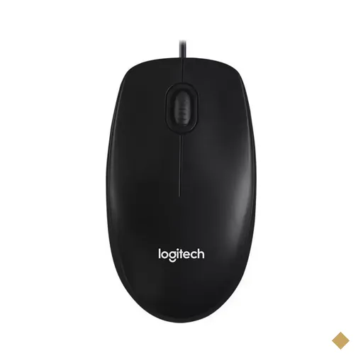 Mouse Logitech M90 1000dpi USB, Preto