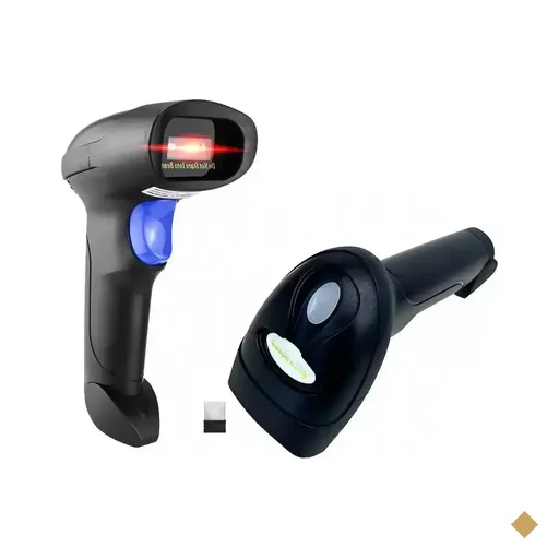 Leitor De Código De Barras FL 1D/2D QrCode Sem Fio USB - S50W