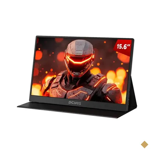 Monitor Portátil PCYes Quartzo Q15F, 15.6 Pol, Full HD, 60Hz, IPS…