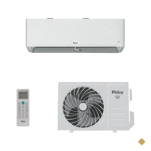 Ar Condicionado Split Hi Wall Inverter Philco Eco 12000 Btus Frio 127v R-32
