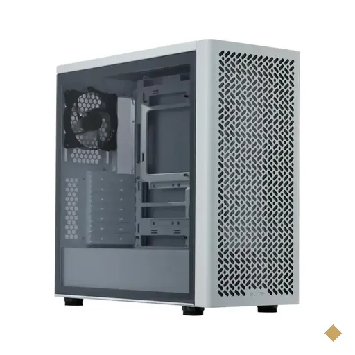 Gabinete Cooler Master MasterBox Elite 502 Lite, Mid Tower, Lateral em Vidro…