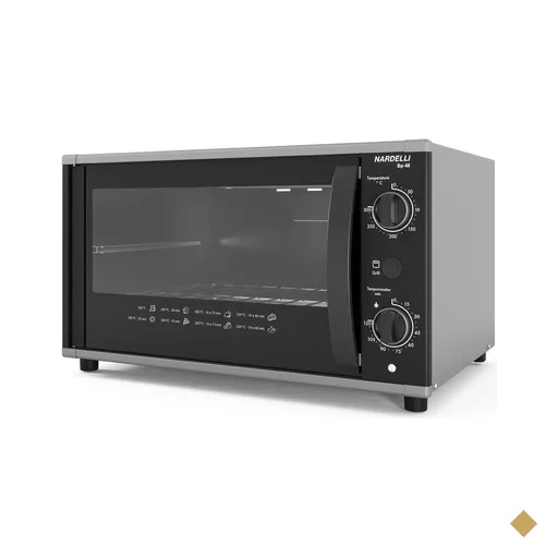Forno Eletrico Nardelli 48 Litros Preto Top 48 220v