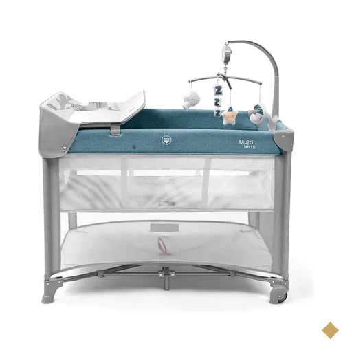Berço Desmontável DayDream 0-15 Kgs Azul Multikids Baby - BB388OUT…