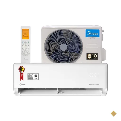 Ar Condicionado Split Inverter Midea AI Ecomaster Pro 12000 BTUs Frio 220V…