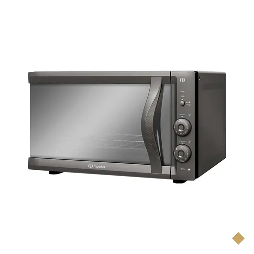 Forno El&eacute;trico de Bancada Mueller 50L Gril Espelhado MFB50F