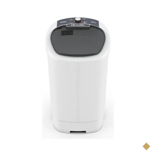 Lavadora de Roupas MLT20B 20kg Semiautomática Mueller 110V Branco